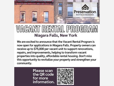 Up to $75,000 vacant rental improvement plan available