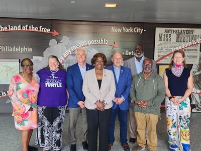 People-Stokes delivers for Underground Railroad Museum