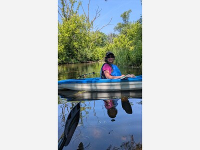 Perfect day for a steamy paddle