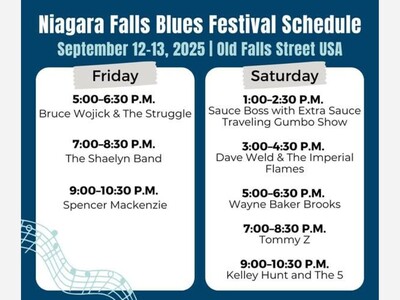 Heck with Bills and Sabres: Support the Niagara Falls Blues Festival