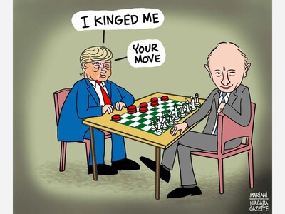 Trump plays checkers against Putin’s chess