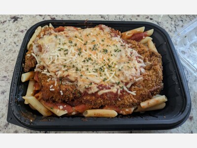 All glory to Mister M's chicken parm