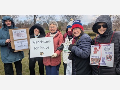 King demands cold weather, protesters show anyway