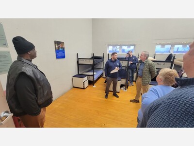 Gospel mission dedicates shelter