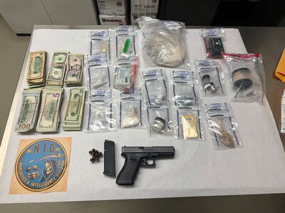 Falls police recover gun, drugs
