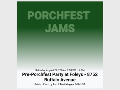 Niagara Falls PorchFest Jams 